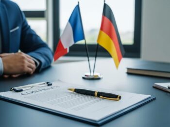 Comparaison contrat de travail France vs Allemagne pour embaucher un salarié.