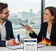 Consultation juridique pour le recrutement d'un salarié en Minijob allemand par une entreprise française, mise à jour 2026.
